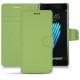 Lederschutzhülle Samsung Galaxy Note 7 - Vert olive PU