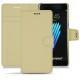 硬质真皮保护套 Samsung Galaxy Note 7 - Beige PU
