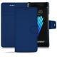 Lederschutzhülle Samsung Galaxy Note 7 - Bleu Océan PU