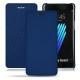 Housse cuir Samsung Galaxy Note 7 - Bleu océan PU