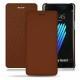 Lederschutzhülle Samsung Galaxy Note 7 - Marron PU
