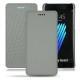 Lederschutzhülle Samsung Galaxy Note 7 - Gris PU