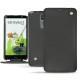 Custodia in pelle LG Stylus 2 Plus - Noir ( Nappa - Black ) 