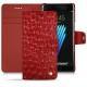 Samsung Galaxy Note 7 leather case - Autruche ciliegia