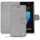 Samsung Galaxy Note 7 leather case - Gris ( Nappa - Pantone W428C ) 