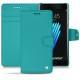 Custodia in pelle Samsung Galaxy Note 7 - Bleu fluo