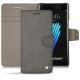 Capa em pele Samsung Galaxy Note 7 - Acier vintage ( Pantone 403C ) 