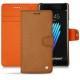 Housse cuir Samsung Galaxy Note 7 - Mandarine vintage ( Pantone 165C ) 