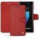 Capa em pele Samsung Galaxy Note 7 - Cerise vintage ( Pantone 185C ) 