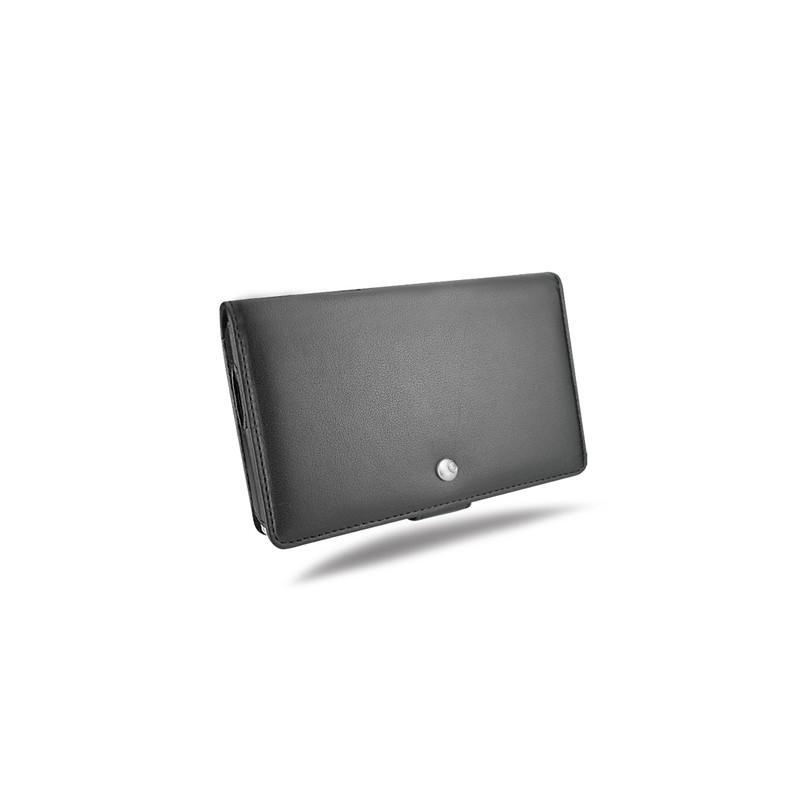Archos 604  leather case - Noir ( Nappa - Black ) 