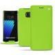 Capa em pele Samsung Galaxy Note 7 - Vert fluo