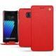 Capa em pele Samsung Galaxy Note 7 - Tomate ( Pantone 187C ) 