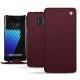 Capa em pele Samsung Galaxy Note 7 - Lie de vin ( Pantone 5115C ) 