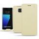 Funda de piel Samsung Galaxy Note 7 - Ivoire ( Sleek P C12 - White ) 