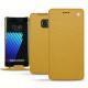 Housse cuir Samsung Galaxy Note 7 - Mimosa ( Pantone 141C ) 