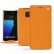 가죽 커버 Samsung Galaxy Note 7 - Orange ( Nappa - Pantone 1495U ) 