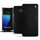 Custodia in pelle Samsung Galaxy Note 7 - Serpent nero