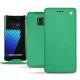Capa em pele Samsung Galaxy Note 7 - Menthe vintage ( Pantone 562C ) 