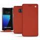 Capa em pele Samsung Galaxy Note 7 - Arange clouquié