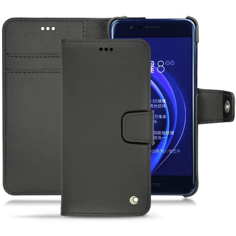 Funda de piel Huawei Honor 8 - Noir ( Nappa - Black ) 