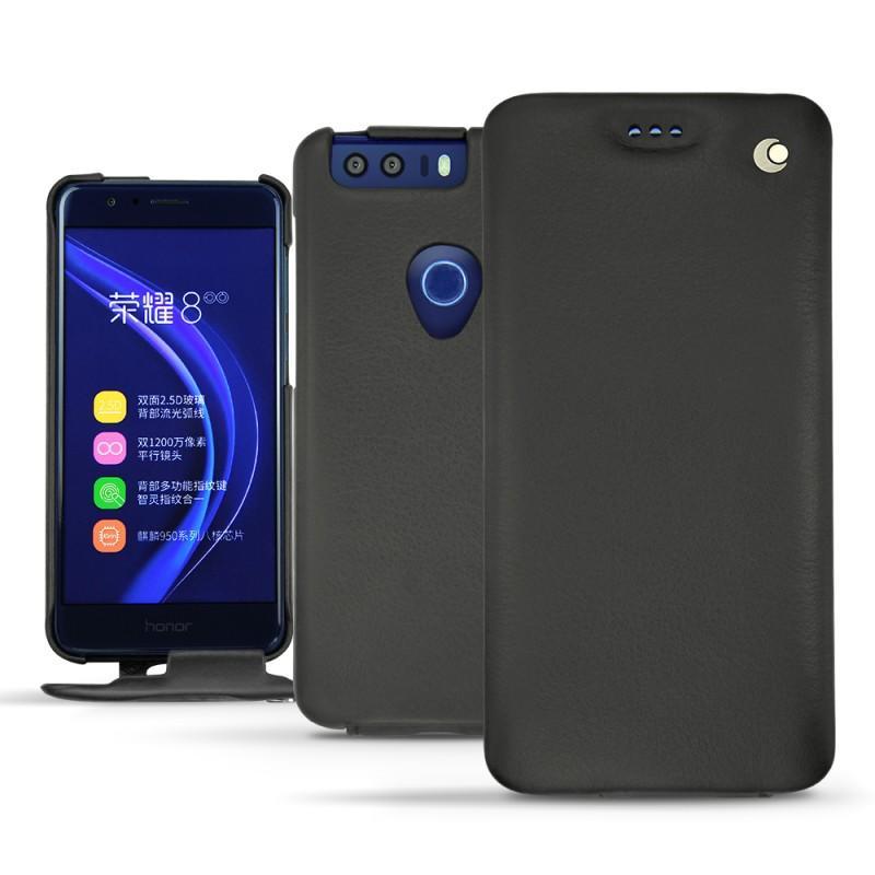 Funda de piel Huawei Honor 8 - Noir ( Nappa - Black ) 