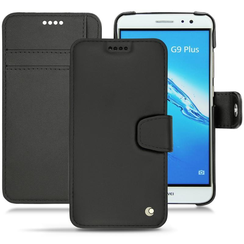 Capa em pele Huawei G9 Plus - Noir ( Nappa - Black ) 