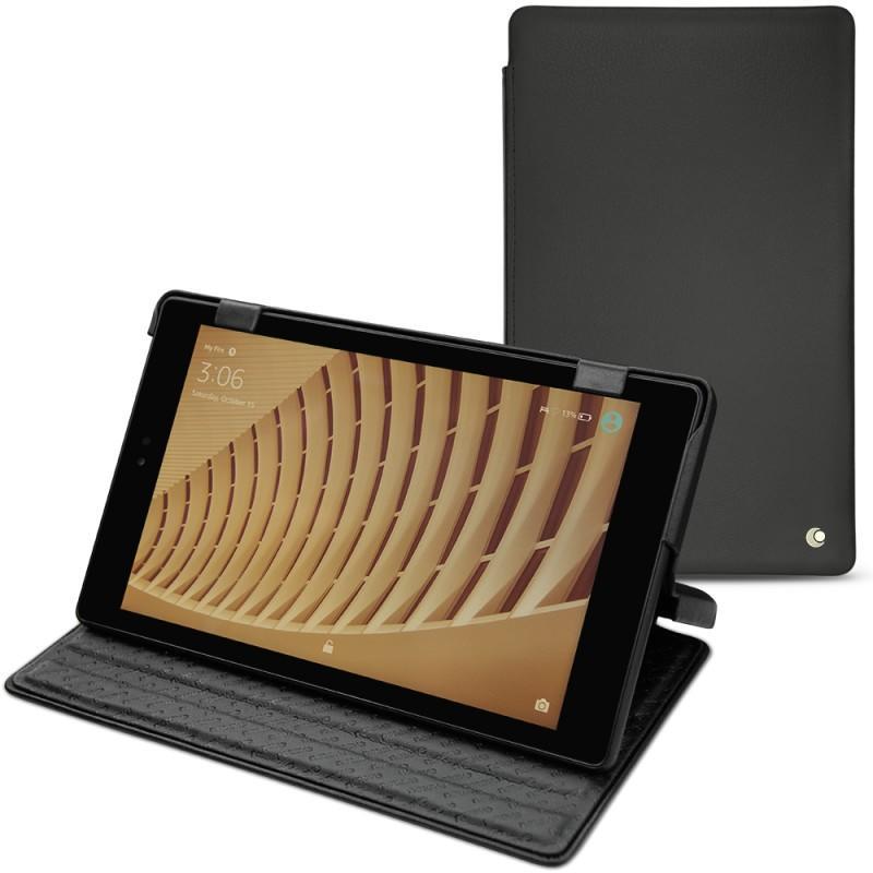 Custodia in pelle Amazon Fire HD 8 - Noir ( Nappa - Black ) 