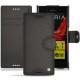 Capa em pele Sony Xperia XZ - Anthracite ( Pantone 424C ) 