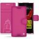 Capa em pele Sony Xperia XZ - Rose BB