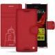 Sony Xperia XZ leather case - Rouge troupelenc