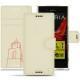 Custodia in pelle SSony Xperia XZ - Blanc escumo