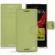 가죽 커버 Sony Xperia XZ - Vert olive ( Nappa - Pantone 578U ) 