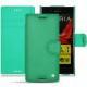 Capa em pele Sony Xperia XZ - Menthe vintage ( Pantone 562C ) 