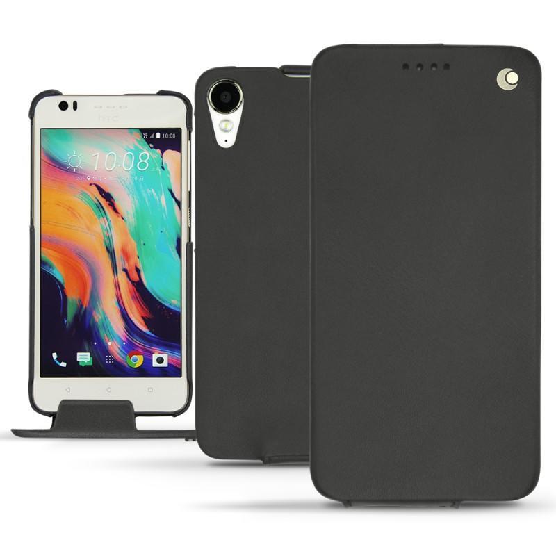 Funda de piel HTC Desire 10 Lifestyle - Noir ( Nappa - Black ) 