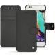Custodia in pelle HTC Desire 10 Lifestyle - Noir ( Nappa - Black ) 