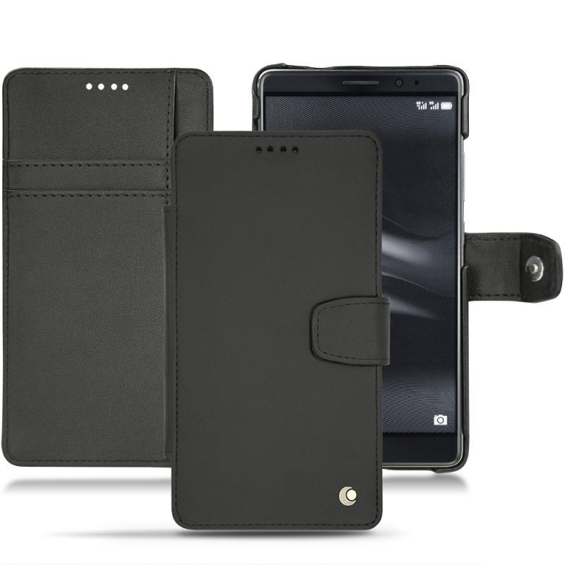 Huawei Mate 8 leather case - Noir ( Nappa - Black ) 