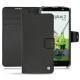 Custodia in pelle LG Stylus 2 Plus - Noir ( Nappa - Black ) 