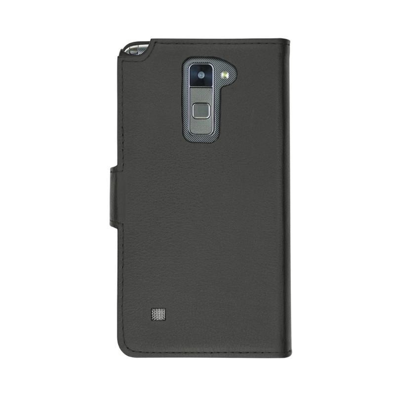 Custodia in pelle LG Stylus 2 Plus - Noir ( Nappa - Black ) 