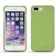 Apple iPhone 7 Plus leather cover - Vert olive PU