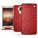 Funda de piel Huawei Mate 9 - Autruche ciliegia