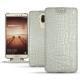 Funda de piel Huawei Mate 9 - Crocodile milk