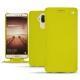 가죽 커버 Huawei Mate 9 - Jaune fluo