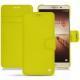 硬质真皮保护套 Huawei Mate 9 - Jaune fluo
