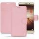 Housse cuir Huawei Mate 9 - Rose ( Nappa - Pantone 2365C ) 