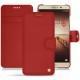 Housse cuir Huawei Mate 9 - Rouge ( Nappa - Pantone 199C ) 
