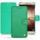 硬质真皮保护套 Huawei Mate 9 - Menthe vintage ( Pantone 562C ) 