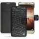 Custodia in pelle Huawei Mate 9 - Autruche nero