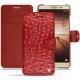 Funda de piel Huawei Mate 9 - Autruche ciliegia