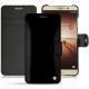 Huawei Mate 9 leather case - Onyx ( Bologna Hi Gloss - Black ) 