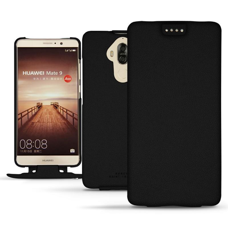 Capa em pele Huawei Mate 9 - Noir PU